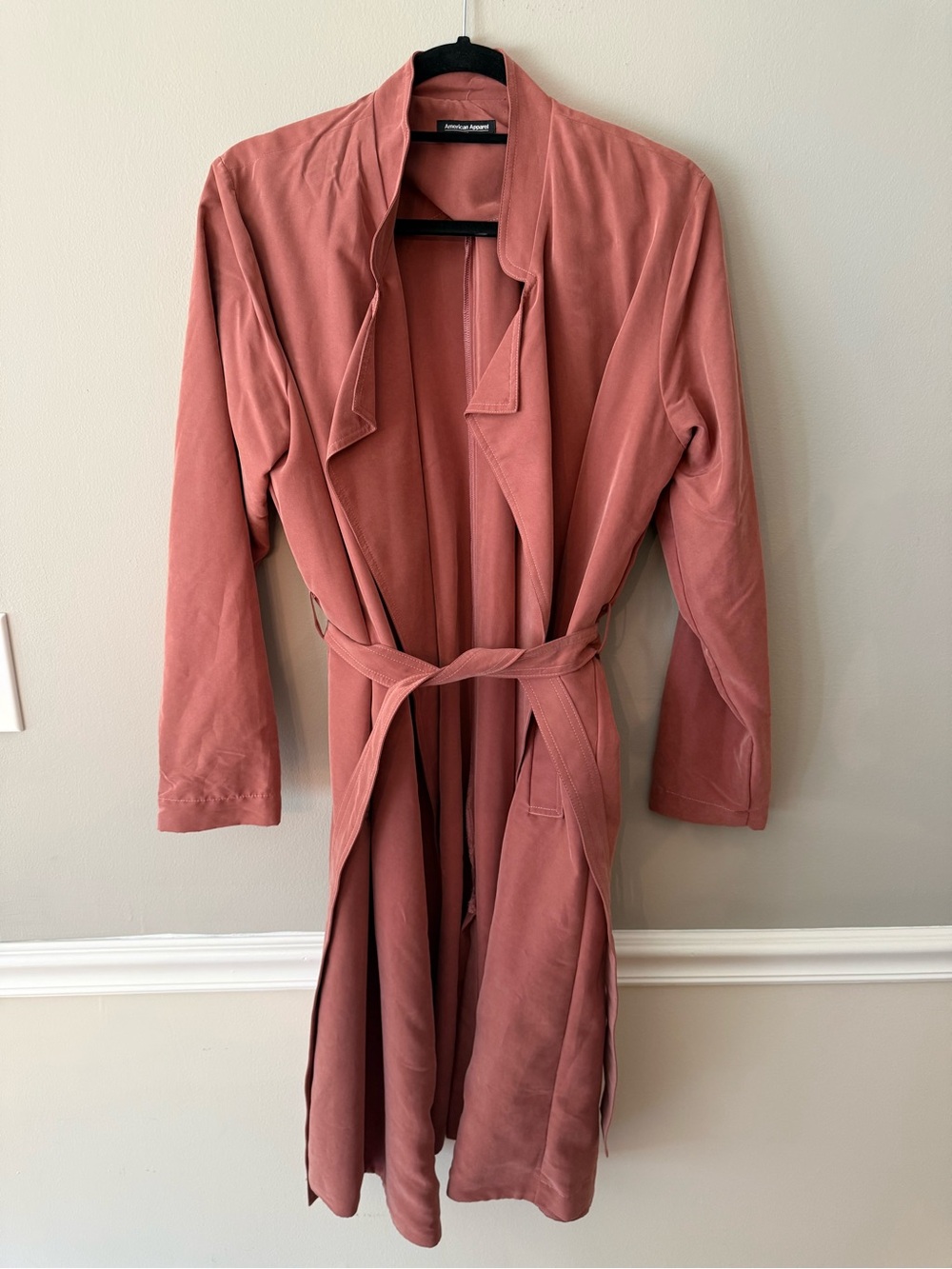 American Apparel Dylan Lightweight Trench Coat